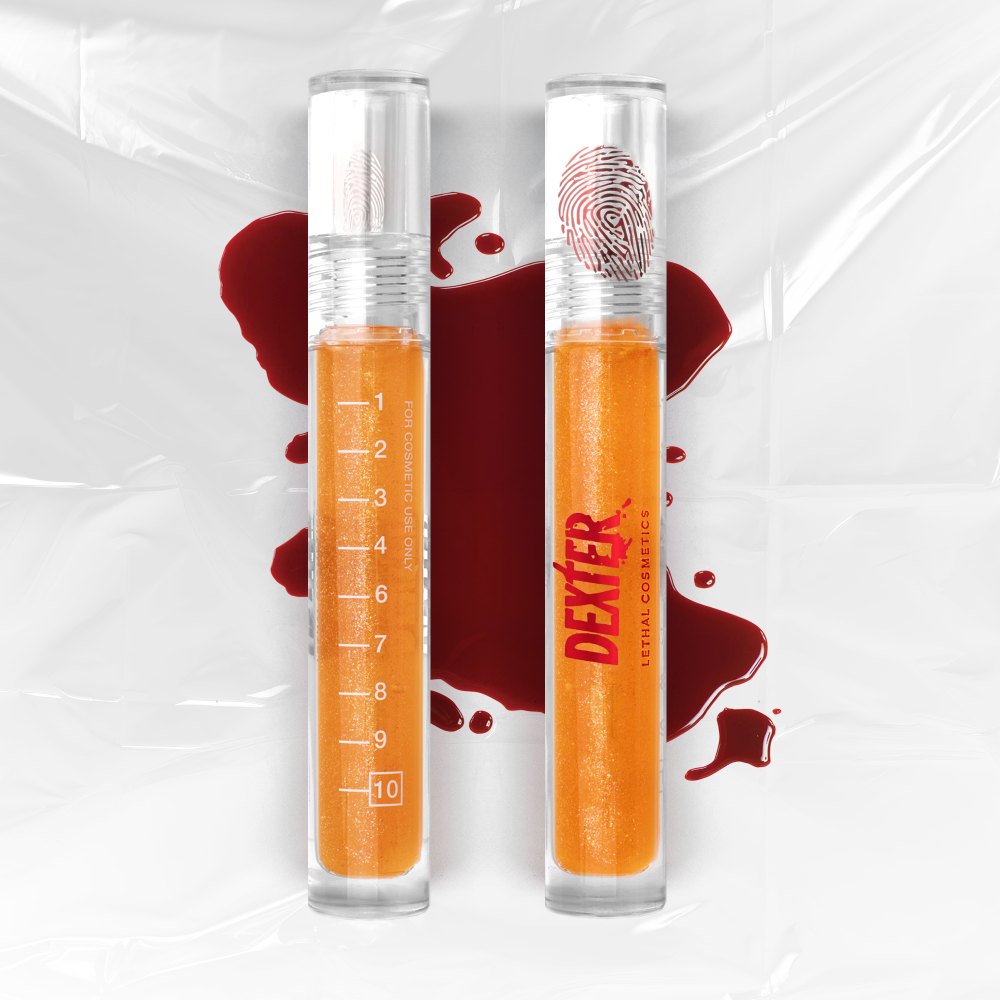 Lethal Cosmetics Dexter - M99 Lip Oil Brillant à lèvres - Orange/Transparent